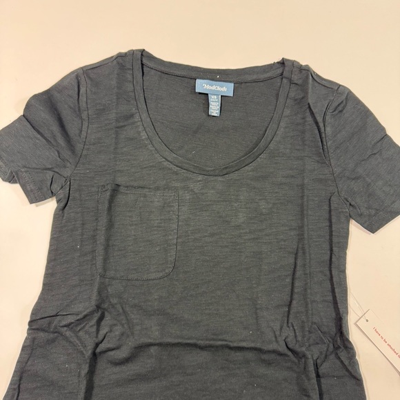 New ModCloth Endless Possibilities Pocket Tee Shirt Black - Picture 4 of 8